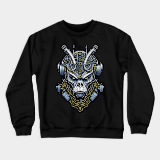 Techno Apes S03 D02 Crewneck Sweatshirt